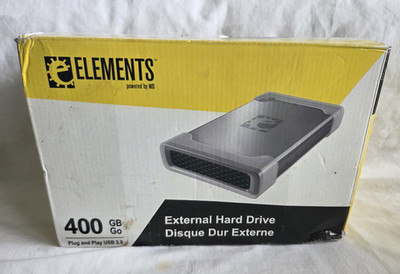 WD Elements 400GB USB 2.0 External Hard Drive WD4000 C035-000