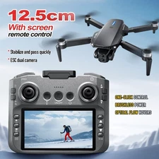 4K Dual Camera,Brushless Motor,2Batteries,One-Key takeoff/Landing,Folding Drone