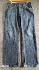 Levi's 559 Relaxed Straight Jeans Mens 32x32 Dark Wash Whiskering Great Fade