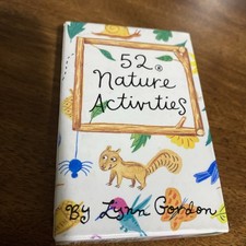 52 Activities in Nature by Lynn Gordon 1995, Cards,Flash Cards 