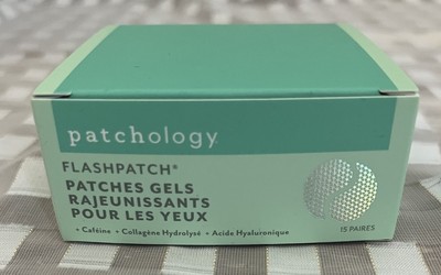 Patchology Flashpatch Rejuvenating Eye Gels 15 Pairs NWOB Unsealed As Pictured
