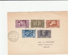 1937 ITALY FIRST DAY COVER / AUGUSTUS AIRMAIL SET