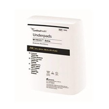 Disposable Underpad Simplicity Basic 23 X 36 Inch Fluff Light Absorbency