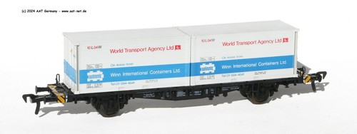 Fleischmann H0 5234 - Containertragwagen DB / Winn, DB Ep. IV; NEU & OVP | Zustand: Neu