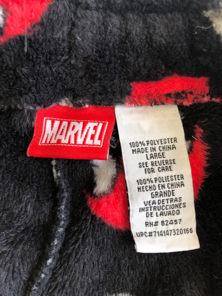 Pantalones de pijama para hombre MARVEL para hombre talla L grandes suaves temáticos Deadpool Foto 3 de 4