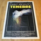 TENEBRE manifesto movie poster affiche Dario Argento Thriller Blood Horror