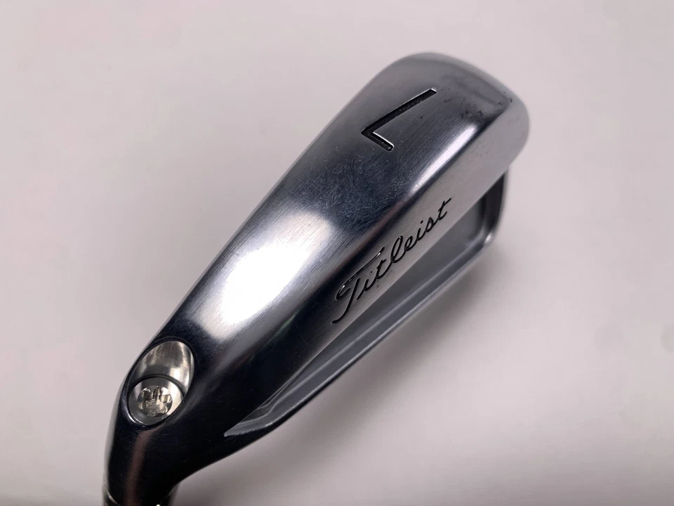 Titleist T100 2023 Single 7 Iron Fitter True Temper AMT Black R300 Mens LH - Image 2 of 4