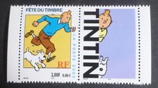 France 2000 Stamp/Label 3303B Tintin New Comics MNH