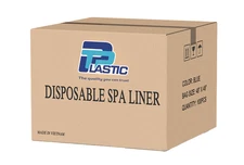 100 Pcs Blue Disposable Pedicure Spa Liners Foot Bath Bags Nail Salon Supply