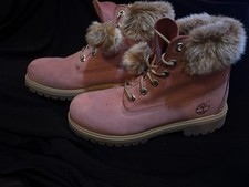 pink timberland boots Girls 5.5