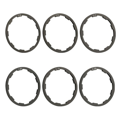 #ad #ad 6Pcs Aluminiums Alloys Flywheels Hub Spacers Bicycles Low Washer Bottom Bracket $3.67