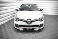 Maxton Design Frontlippe V.2 Passend FüR Renault Clio Rs Mk4 Schwarz Hochglanz