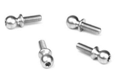 New Tekno EB410 Ball Stud 5.5mm Short Neck 8mm Thread (4) TKR6208
