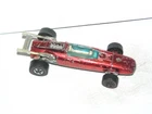 1969 Hot Wheels Redline Indy Eagle WHITE INTERIOR YR 2 HTF GRAND PRIX FILLER!