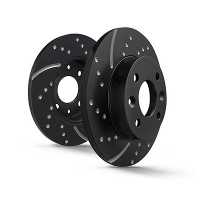 EBC Turbo Groove Disc sports brake disc Rear for Toyota Corolla 8, ref. EBC11678