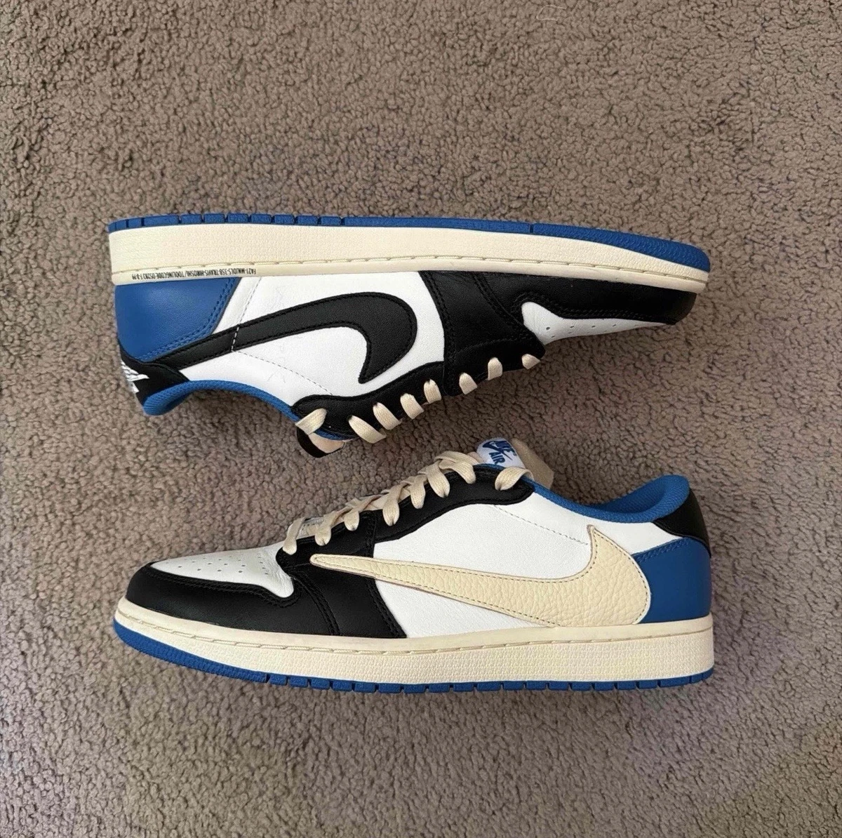 Jordan 1 Retro Low White Sport Blue for Sale | Authenticity