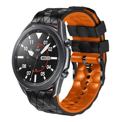 FTRONGRT 22mm Cinturino Compatibile con TicWatch Pro, Silicone