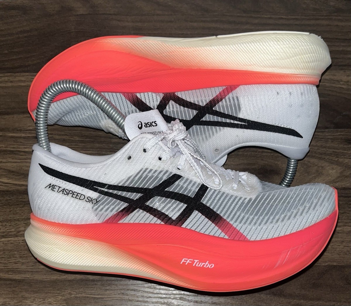 ASICS Metaspeed Sky+ White Sunrise Red 1013A115-100 Size 5.5 Men