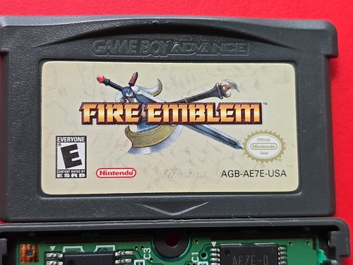 Fire Emblem Game Boy Advance Nintendo GBA Authentic Saves Strategy RPG Multiplay - Picture 3 of 15