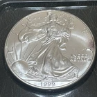1999🔥SILVER AMERICAN EAGLE🔥1 oz. .999 FINE SILVER (BU) LOOK!!🔥🪙👀