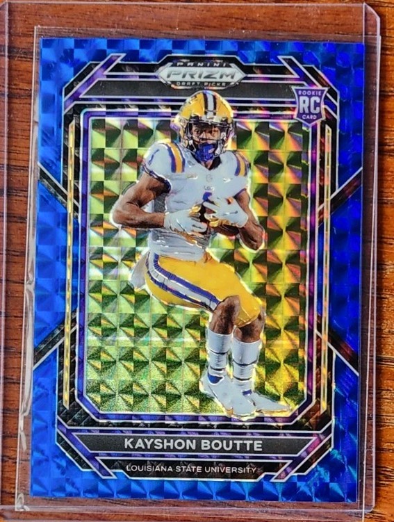 Kayshon Boutte Panini Prizm Draft Picks #137 Blue