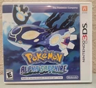 Nintendo 3DS - Used POKEMON Alpha Sapphire 2014 - Complete - Tested and Works