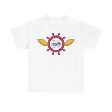 Seattle Pilots Red Logo Nostalgic Retro Baseball Team T-shirt