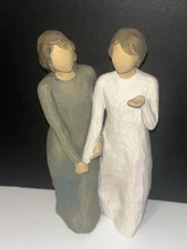 Willow Tree My Sister My Friend Figurine 20ll Susan Lordi  Demdaco 8" Nice!