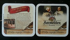 Bierdeckel Straubing Karmeliten Brauerei: "Craft"-Bier-Tradition seit 1367 9,2cm