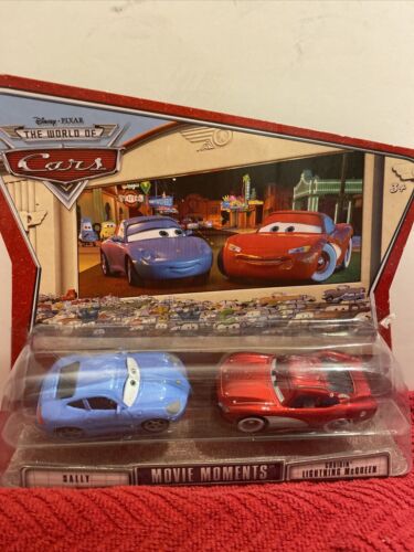 Disney Pixar CARS Movie Moments Sally Cruisin Lightning McQueen vtg auto racing  - Picture 1 of 2