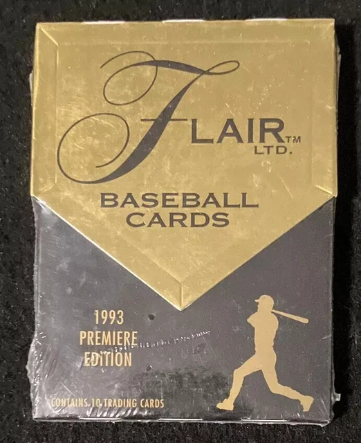 1993 Flair Premiere Factory Sealed Pack Chase Mike Piazza Insert?