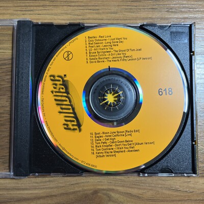 た。さま　　CDL ØMI Duality Pierce 片耳 Gold TM Century CD Gold Disc 618 Radio Broadcast Edits Ozzy, Pearl Jam