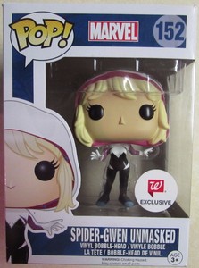 spider gwen unmasked pop