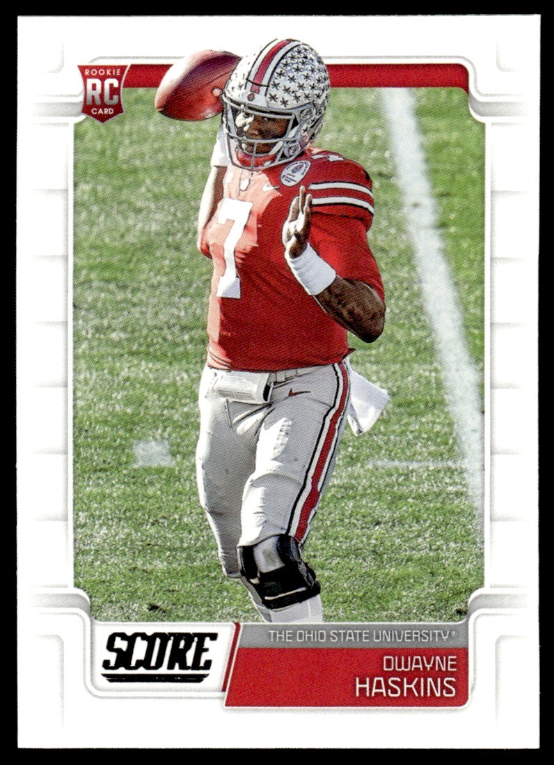 2019 Score Dwayne Haskins Rookie #332