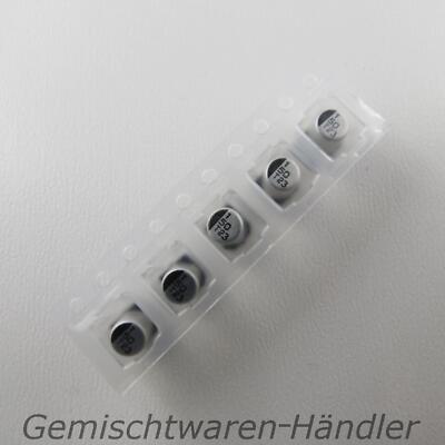 5x 10 µF 16V 20% Chip Elko KONDENSATOR SMD my uF u