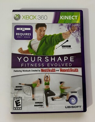 Your Shape: Fitness Evolved Microsoft Xbox 360 Kinect
