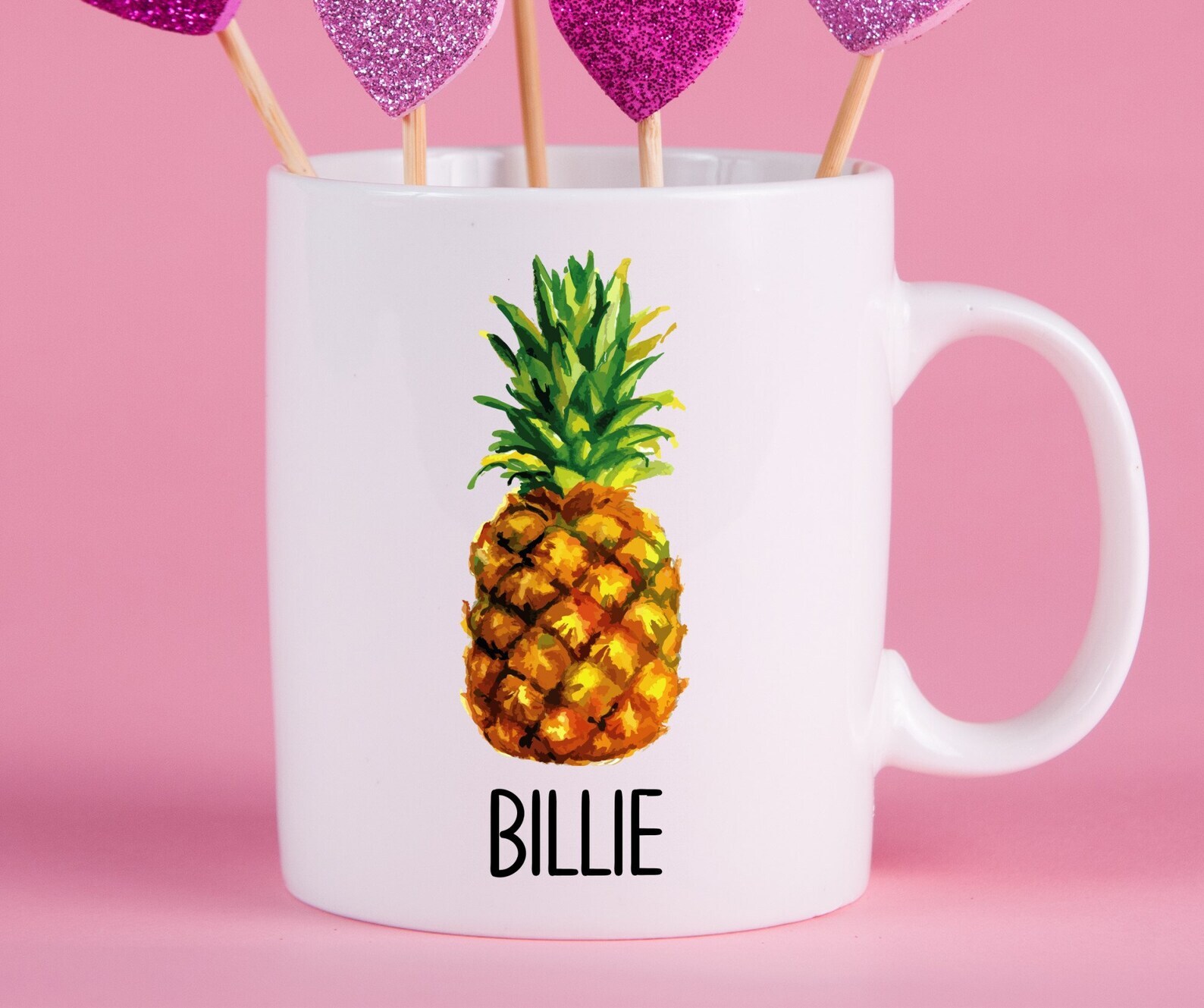 Personalized Pineapple Mug Pineapple Gift Ideas Pineapple Cup Gifts For