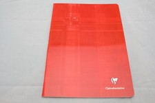 Clairefontaine Staplebound Notebook 8" X 11" Graph Red