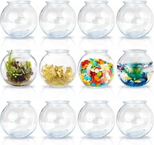 Fish Bowls For Drinks - 12 Pack - 16 Oz - BPA-Free Small Plastic Ivy Bowls