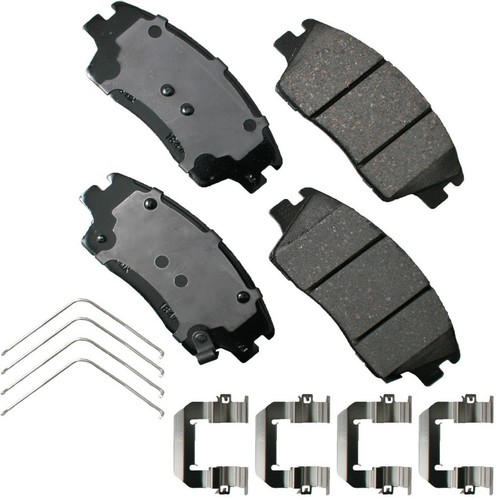 Akebono Performance Disc Brake Pad Set Fits Hyundai 17-16 Tucson, Kia: 17 Sporta