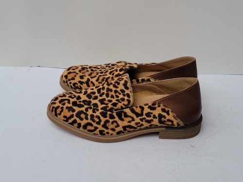 Hush Puppies Women's Bailey Slip On Loafer Calf hair Leather Upper Shoes Sz-5.5 - Picture 5 of 9