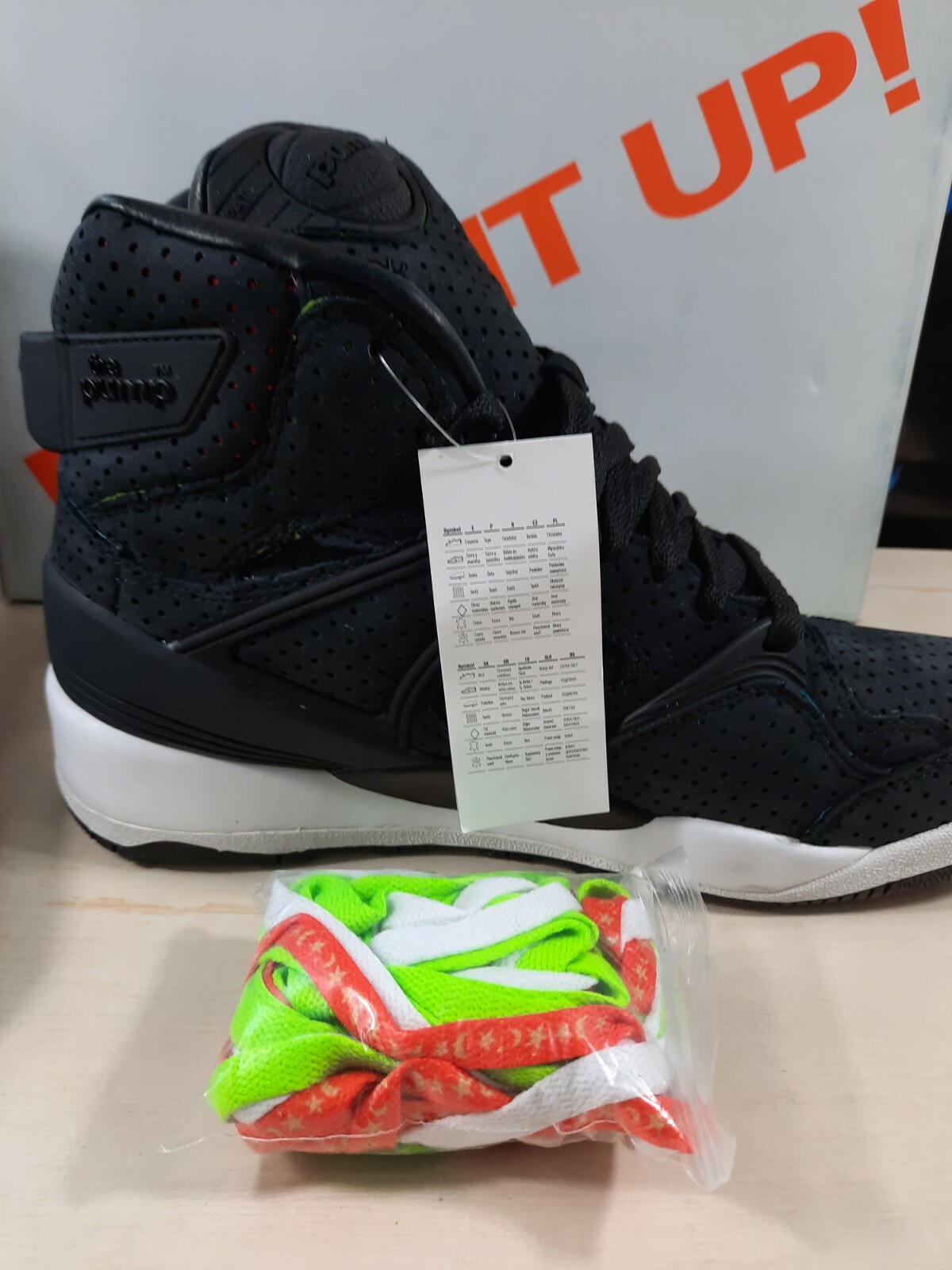 Reebok The Pump Certified X SNS "Blacklight Poster" 25th Anniversary Ships FAST! image 5