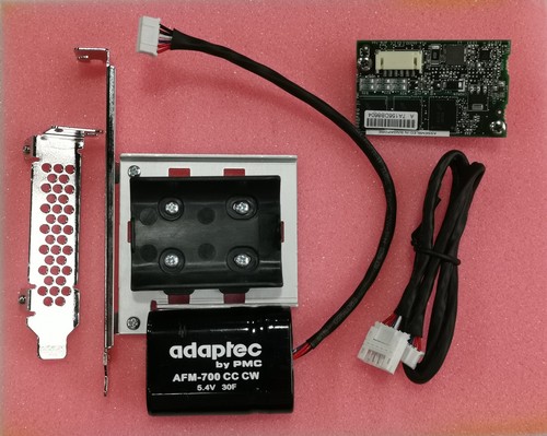 Adaptec AFM-700 CC Super Capacitor and+ Cache Module + Mounting Bracket BBUs - Picture 2 of 4