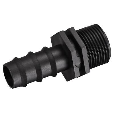Fittings 20mm auf G3/4 Stecker Draht für 3/4 Zoll Innendurchmesser Schlauch 4er Pack
