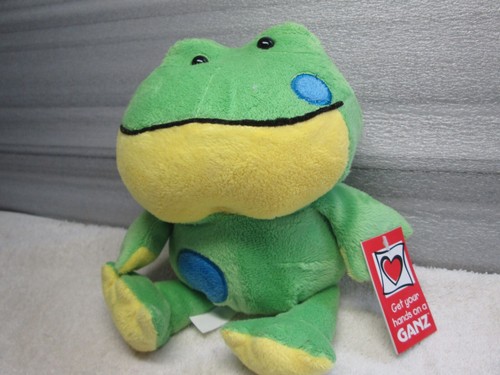 Ganz Frog WHIMSY Frog Green Plush Stuffed - Picture 2 of 6