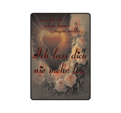 Sign Notice ''I'll Never Let You Go'' Love Dear Girlfriend 3