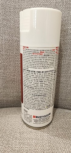 Zinsser B-I-N 13 oz BIN Primer & Sealer Shellac-Based Spray White Gloss 1008 NEW