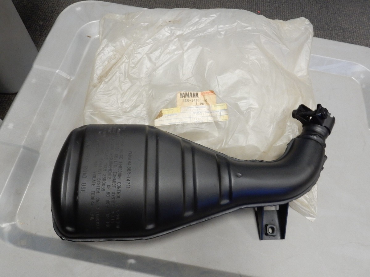 NOS Yamaha Muffler #1 1984-1985 YT60 Tri-Zinger 1986 YF60 4-Zinger