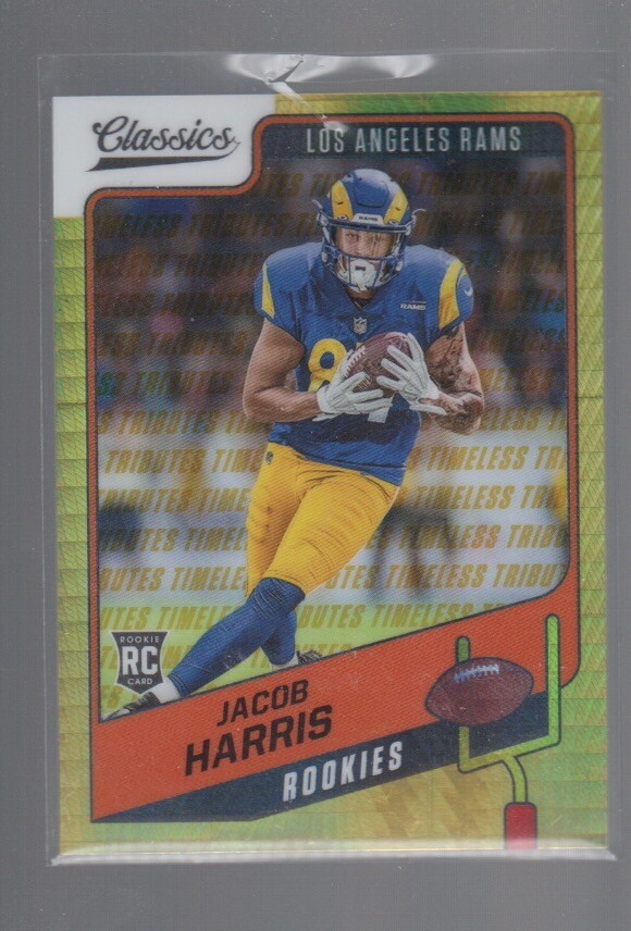 Jacob Harris Panini Classics #188 Premium Edition Timeless Tributes Gold