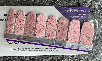 Color Street Nails PINKIES UP ~ From April Color Play Box Sweet Tea Social
